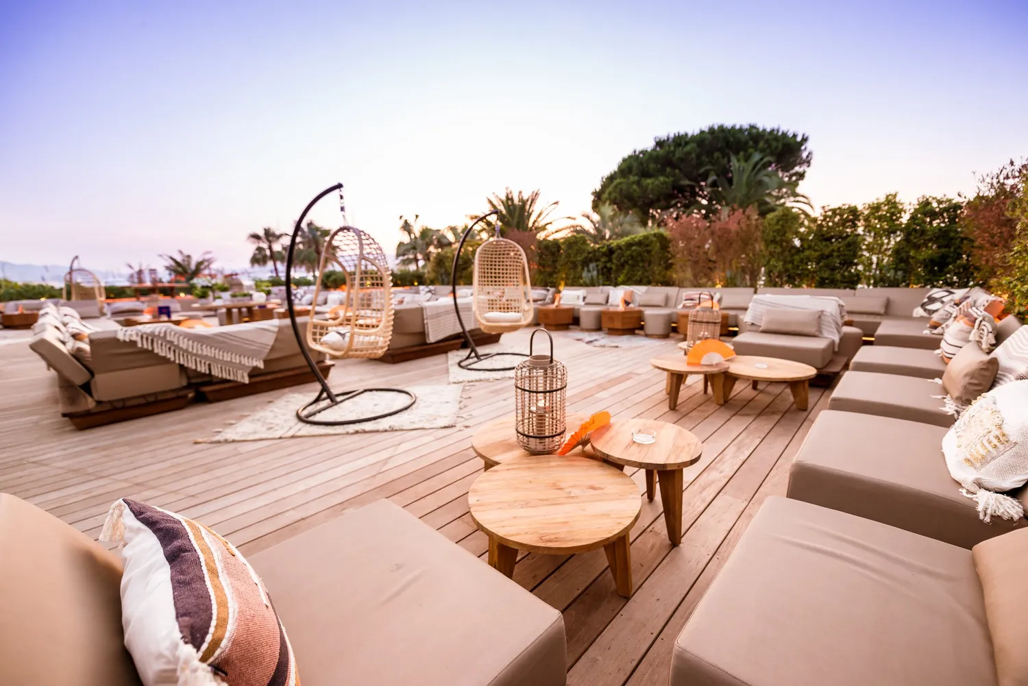 Cloud Nine rooftop bar Cannes