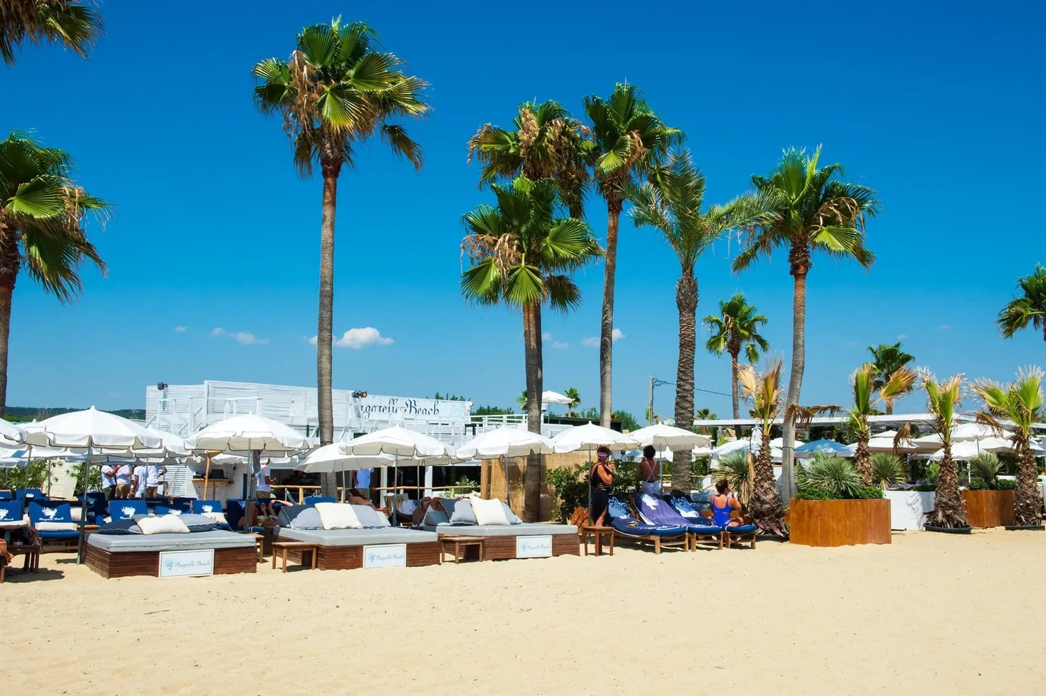 Bagatelle beach Saint Tropez restaurant france