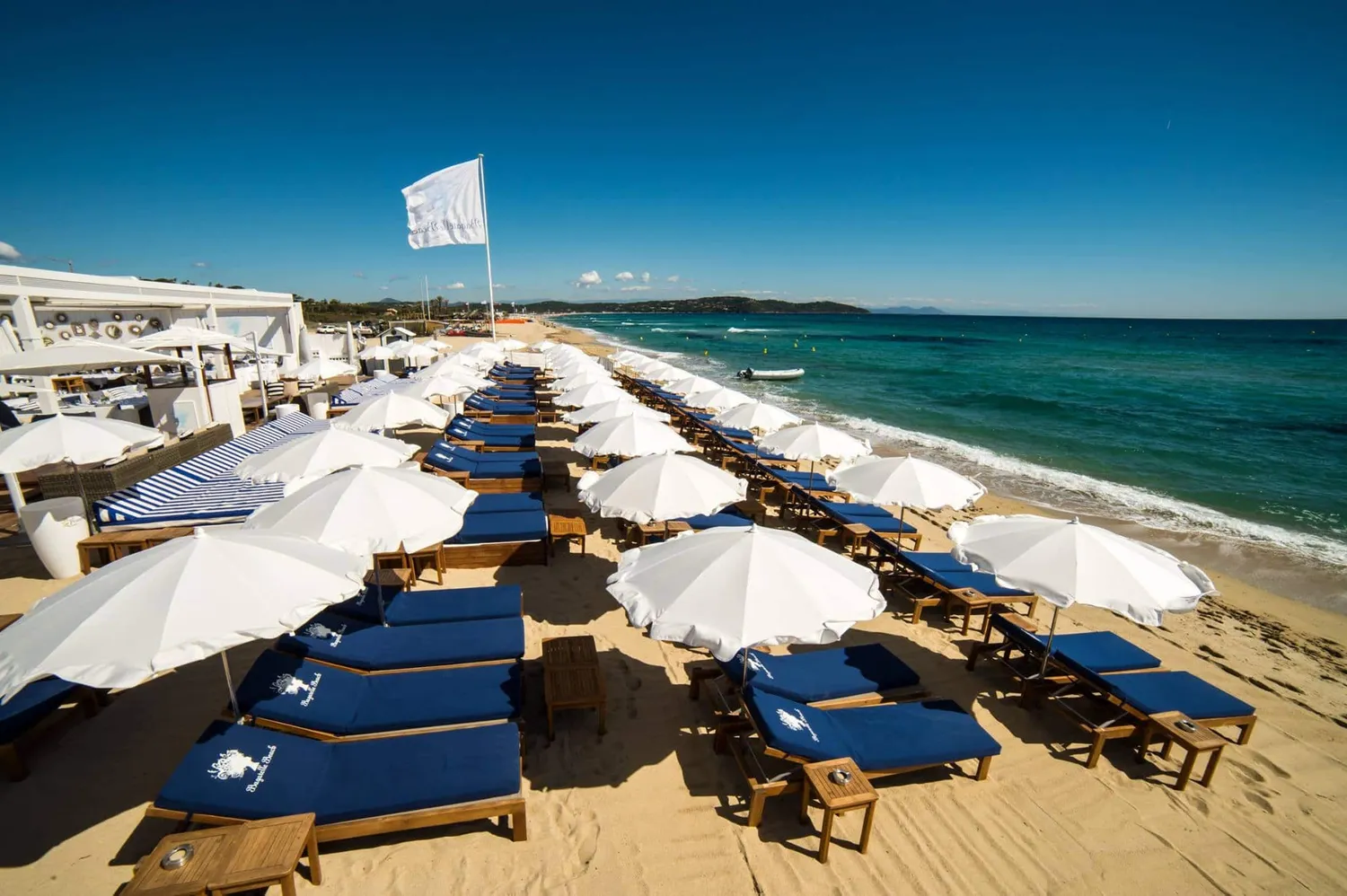 Bagatelle beach Saint Tropez restaurant france