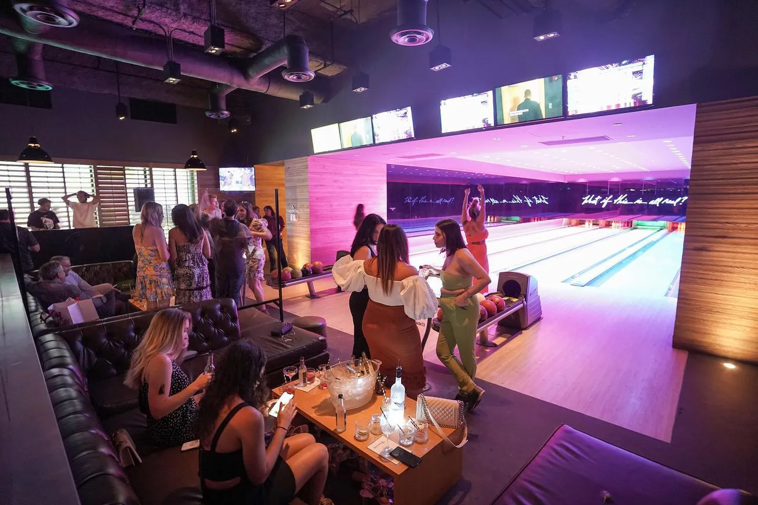 Basement bowling Miami