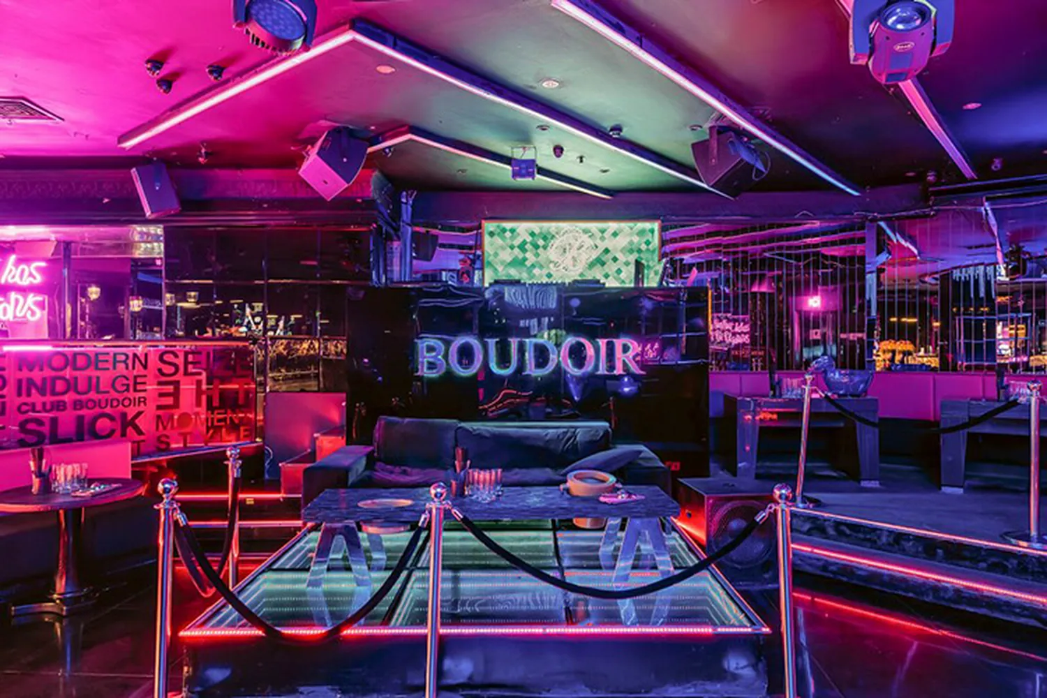 Boudoir nightclub Dubaï