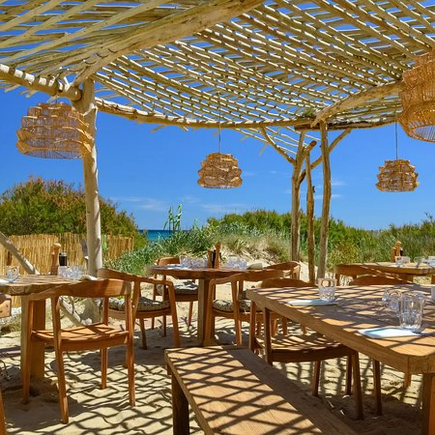 Cabane Bambou beach Saint Tropez