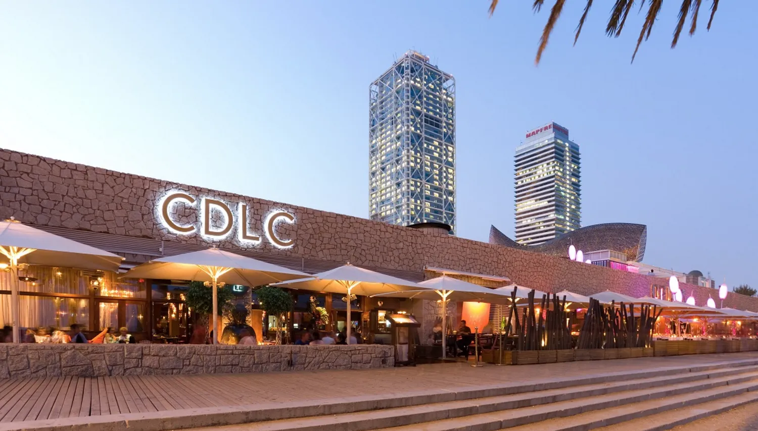 Cdlc Carpe Diem restaurant club Barcelona