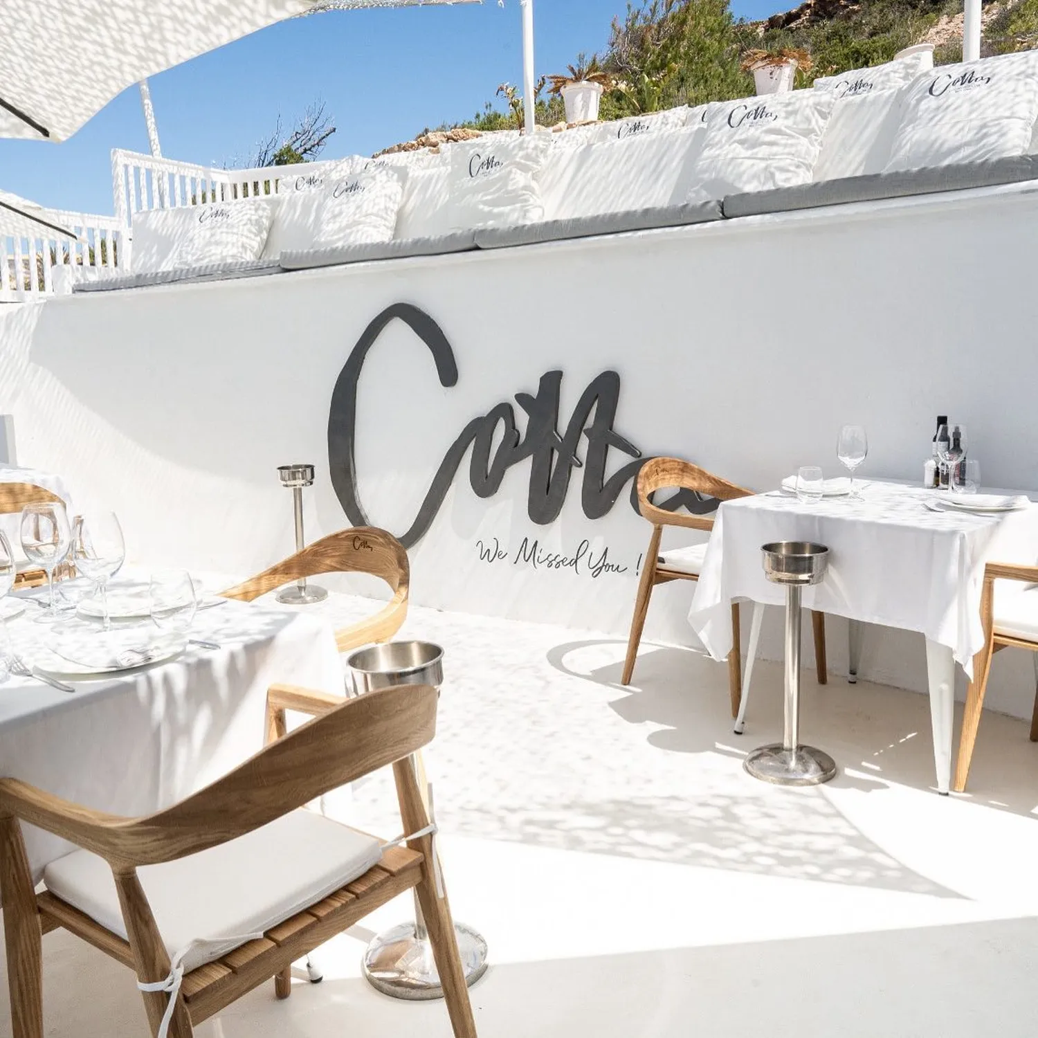 Cotton Beach Club restaurant Ibiza