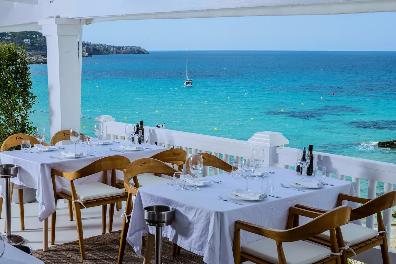 Cotton Beach Club restaurant Ibiza