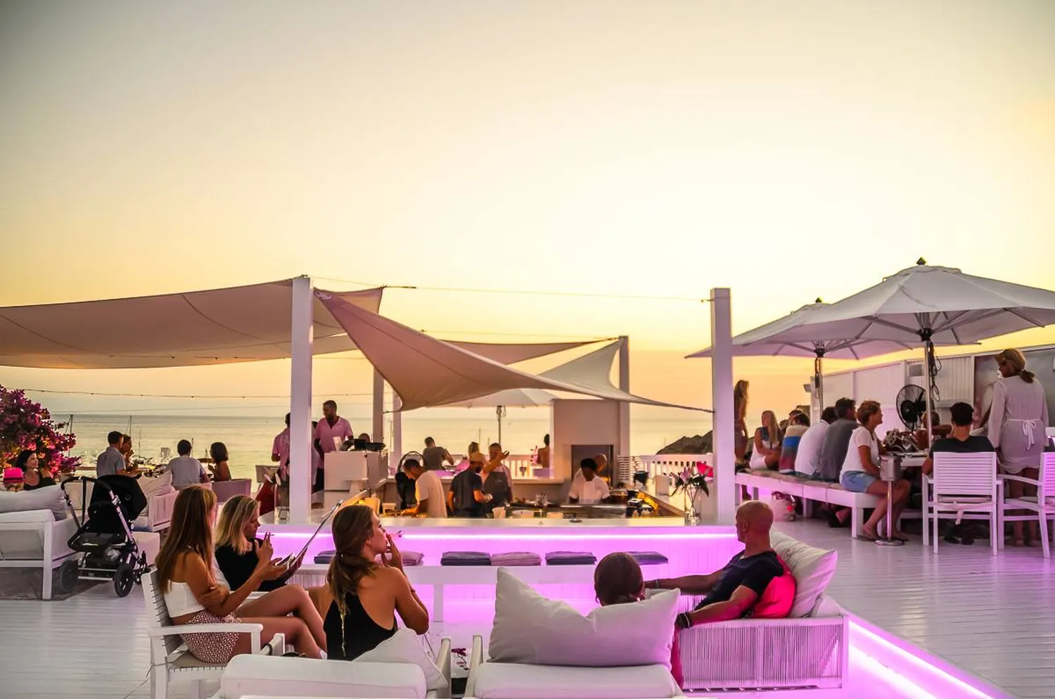 Cotton Beach Club restaurant Ibiza