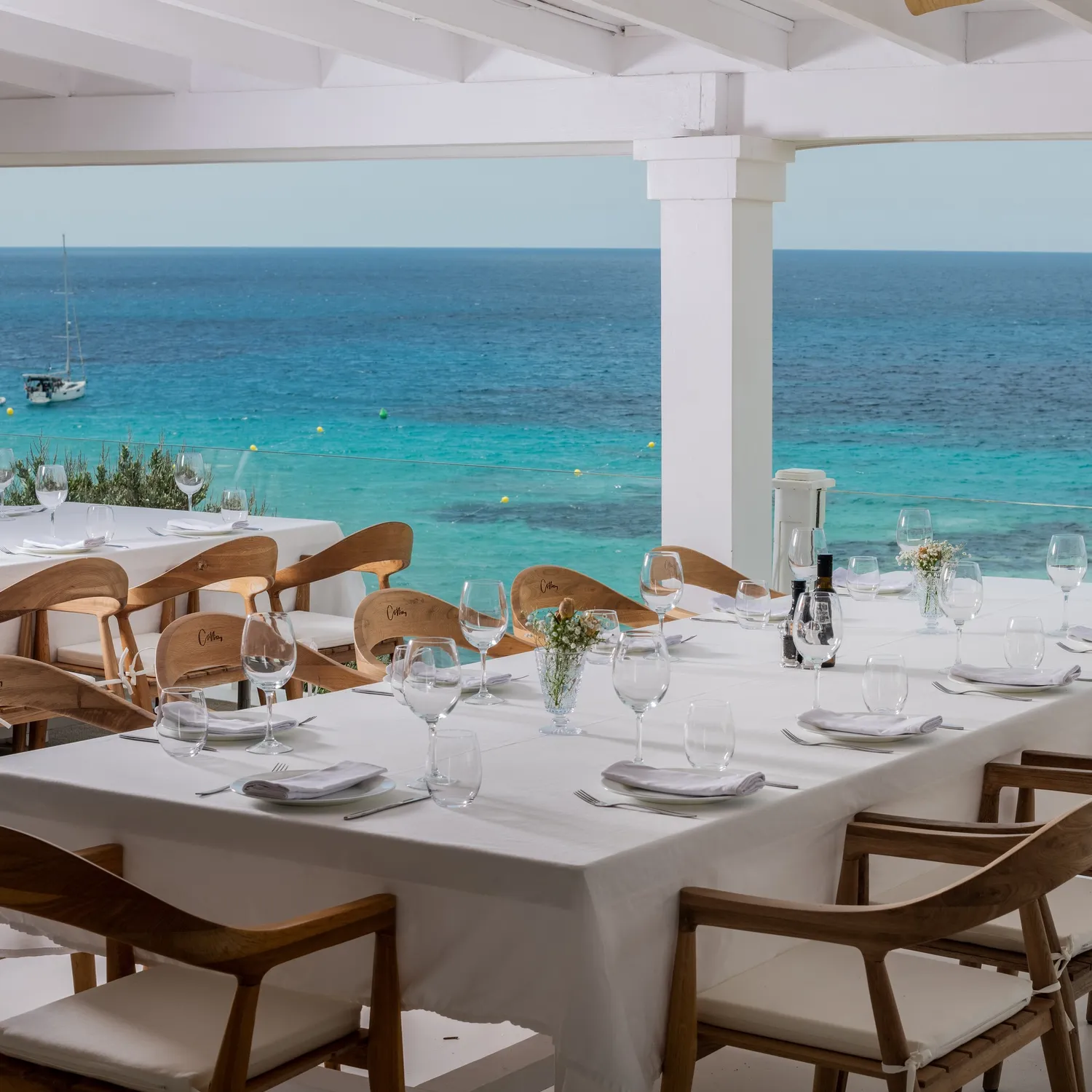 Cotton Beach Club restaurant Ibiza