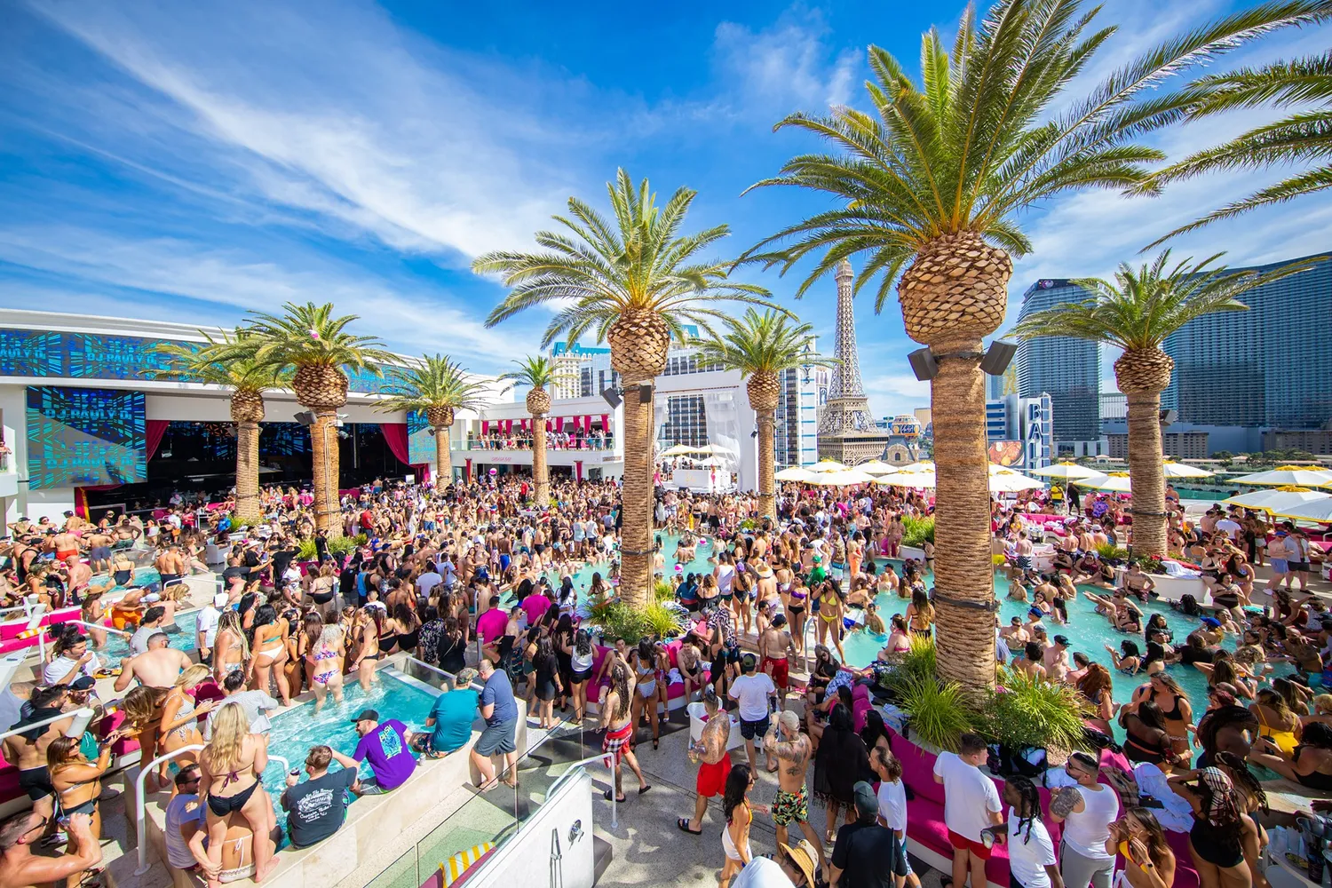 Drai's pool party Las Vegas