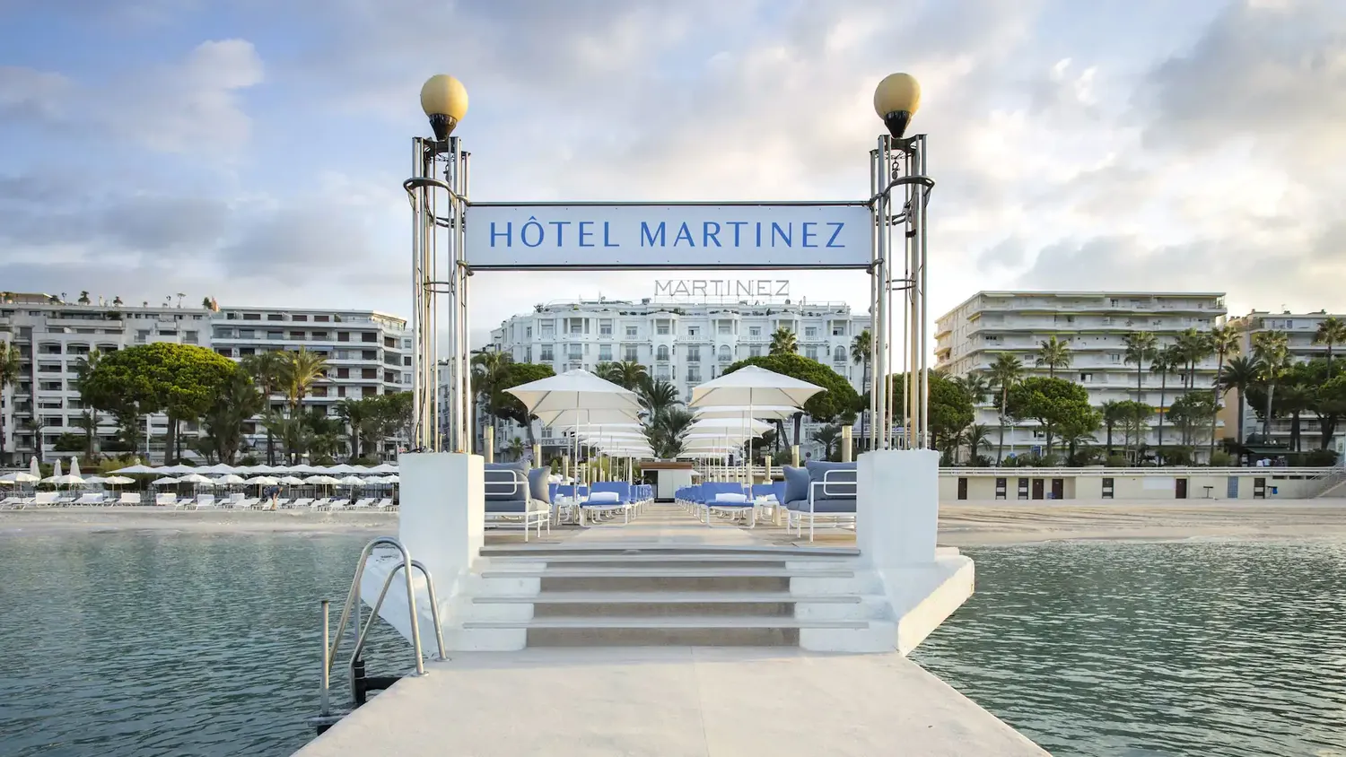 La Plage du Martinez beach Cannes