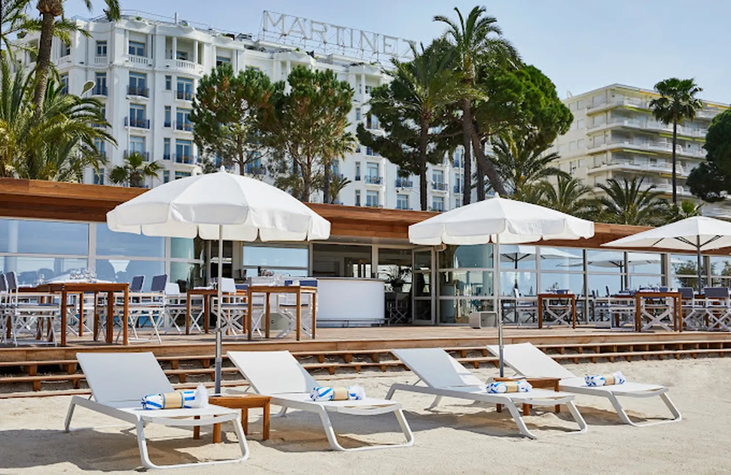 La Plage du Martinez beach Cannes