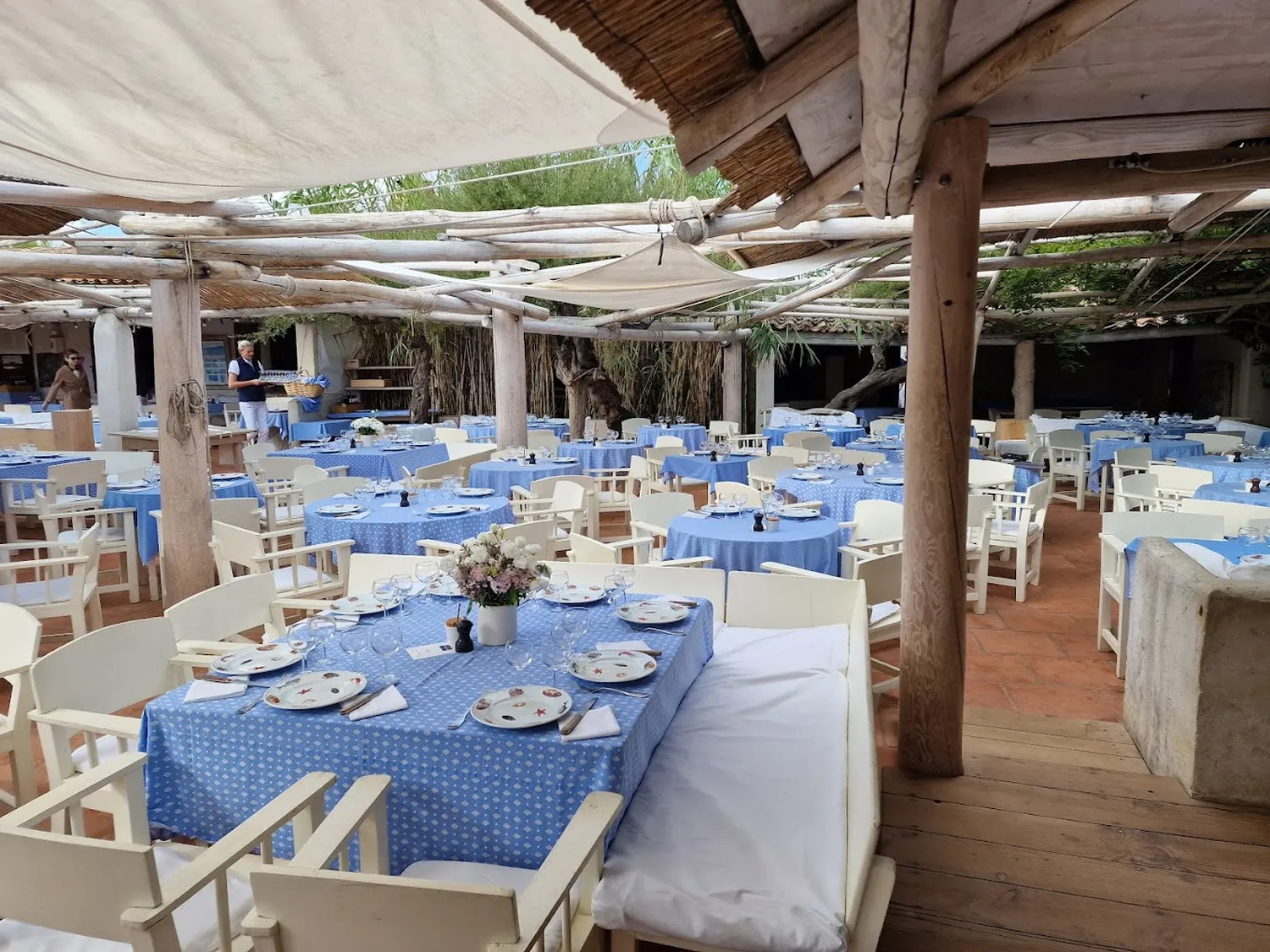 Le Club 55 restaurant Ramatuelle