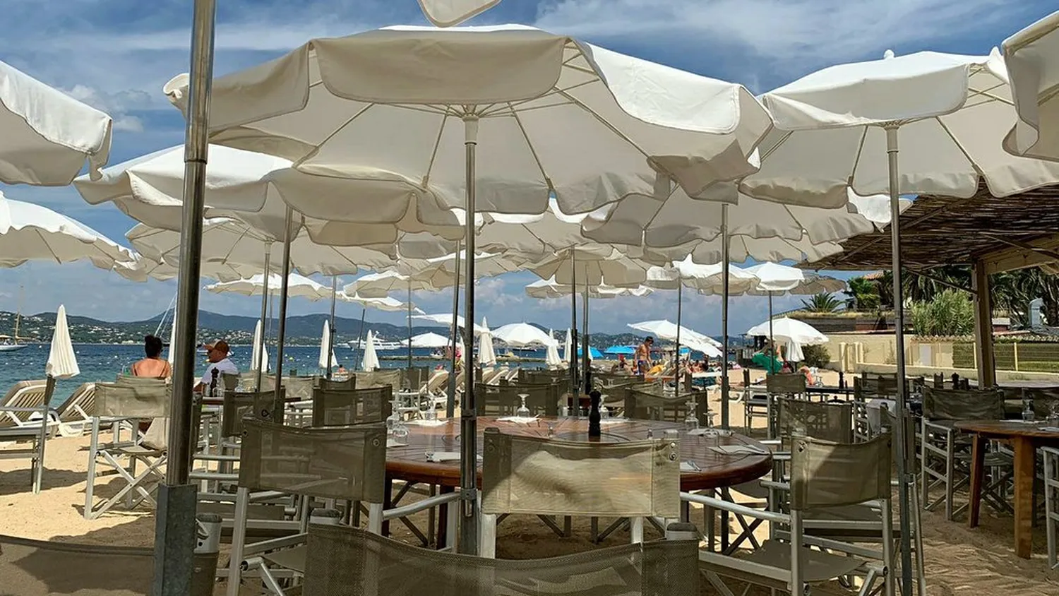 Le Golfe Azur beach Saint Tropez