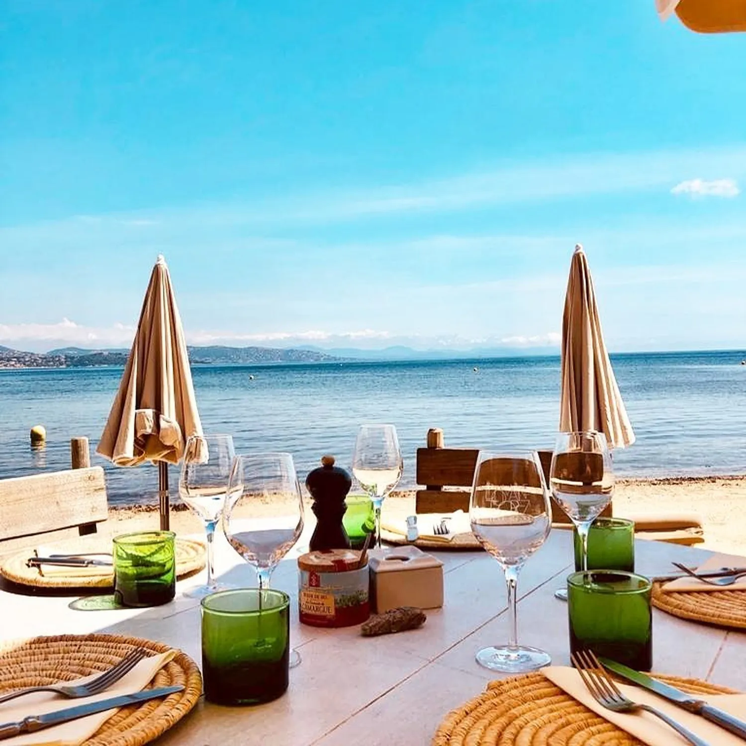 Les Graniers beach Saint Tropez