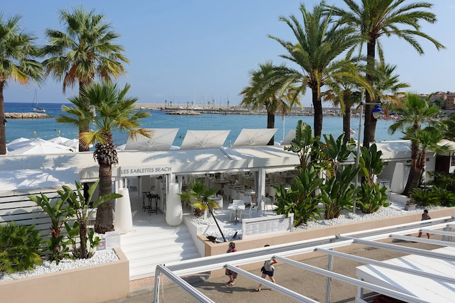 Les Sablettes beach Menton