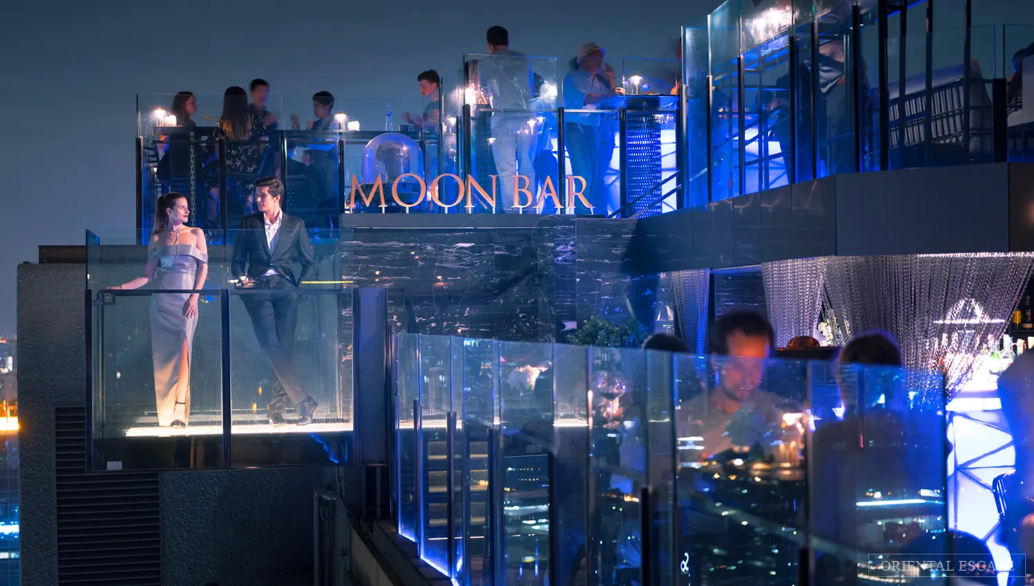 Moonbar Rooftop nightclub Saint Marteen