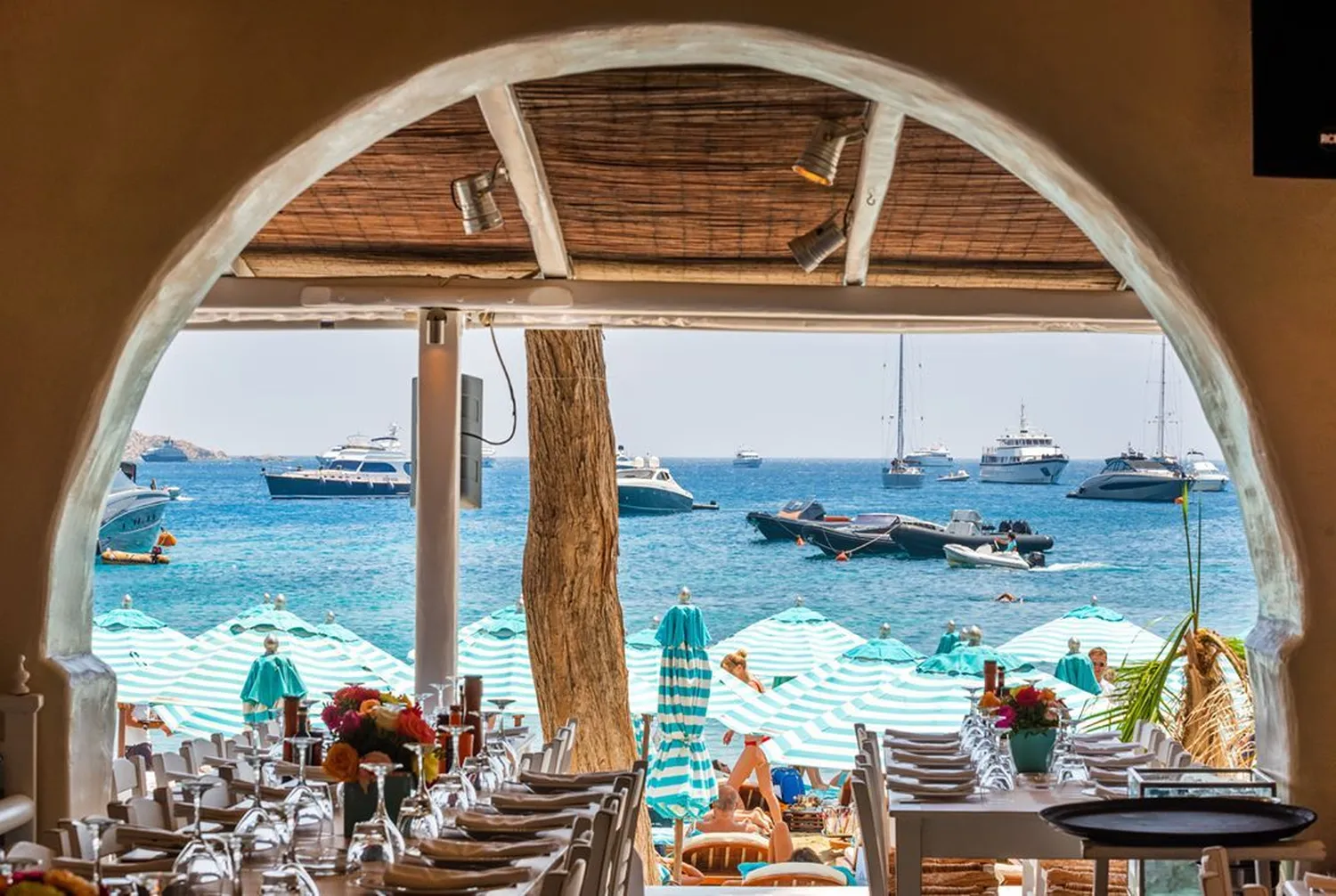 Nammos restaurant Mykonos