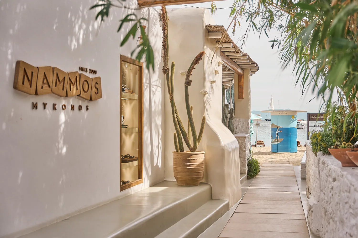 Nammos restaurant Mykonos