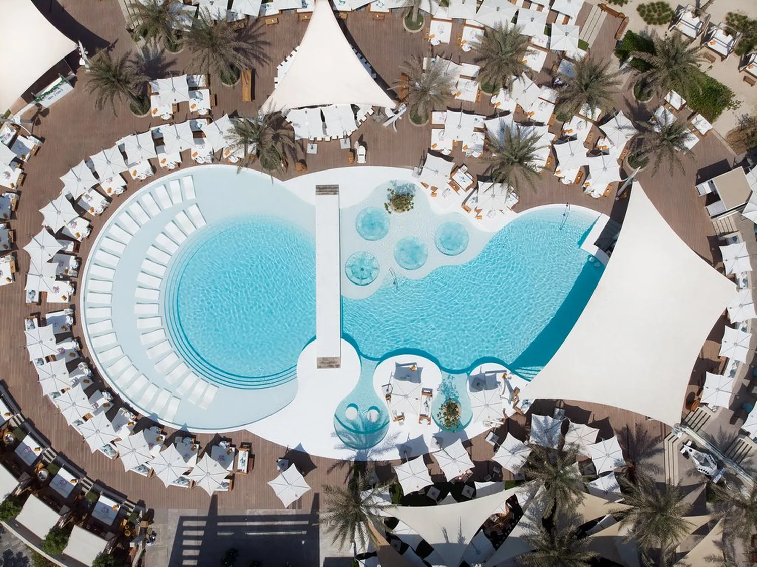 Nikki Beach restaurant Dubaï