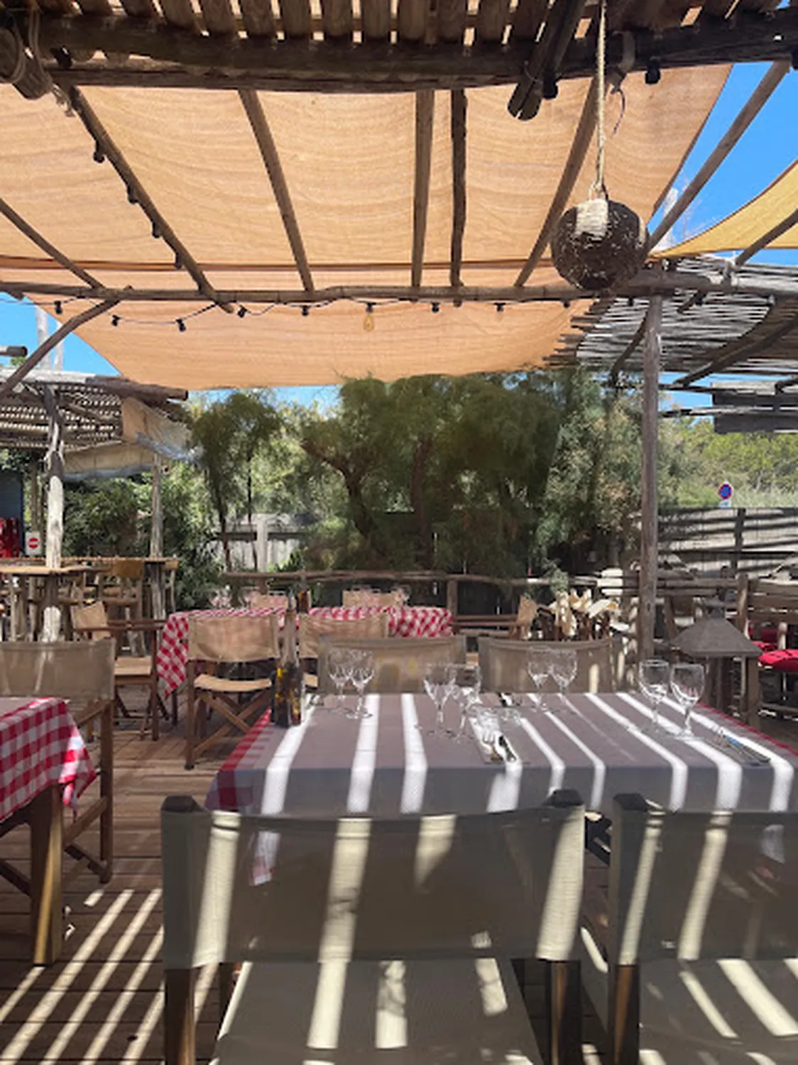 Reservation at PLAGE DES SALINS restaurant St Tropez KEYS