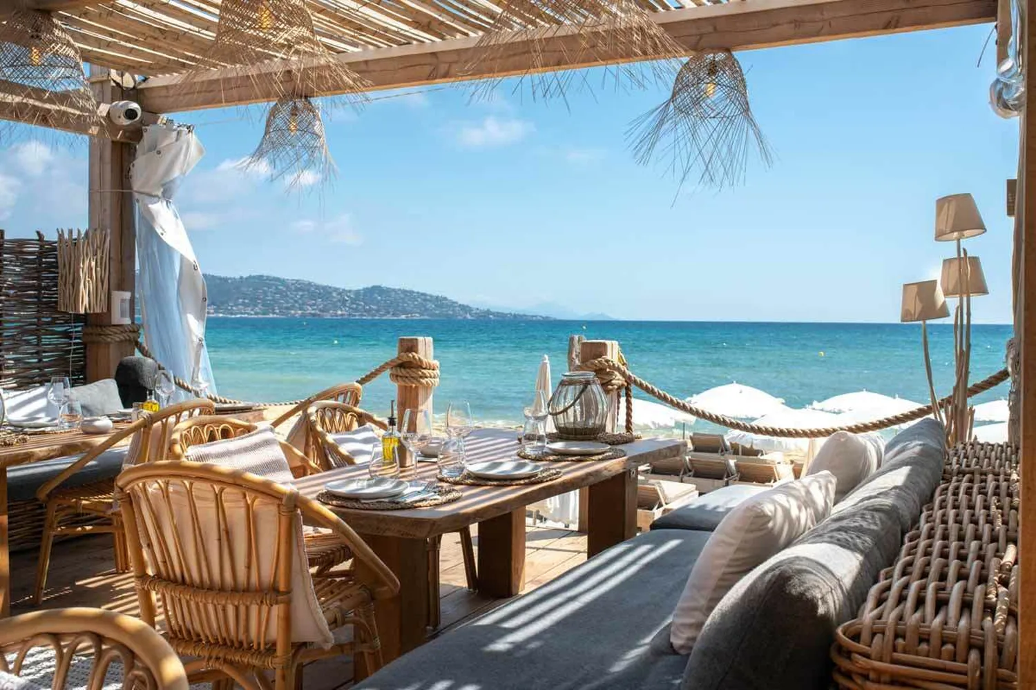 Prao Plage restaurant St Tropez