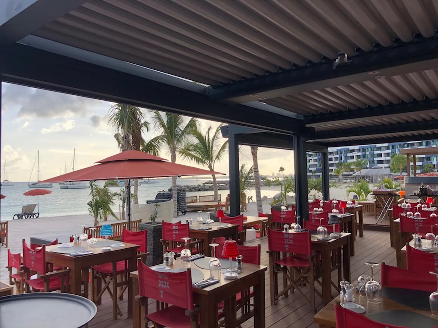 Roxxy beach restaurant Saint Martin