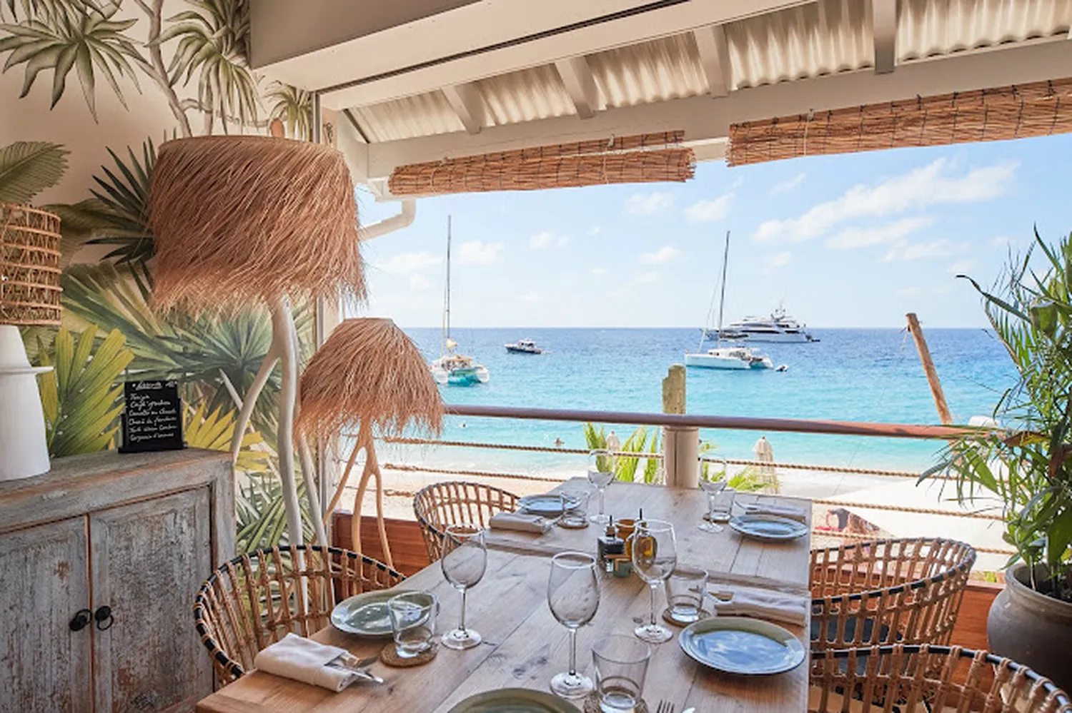 Shellona restaurant Saint Barth