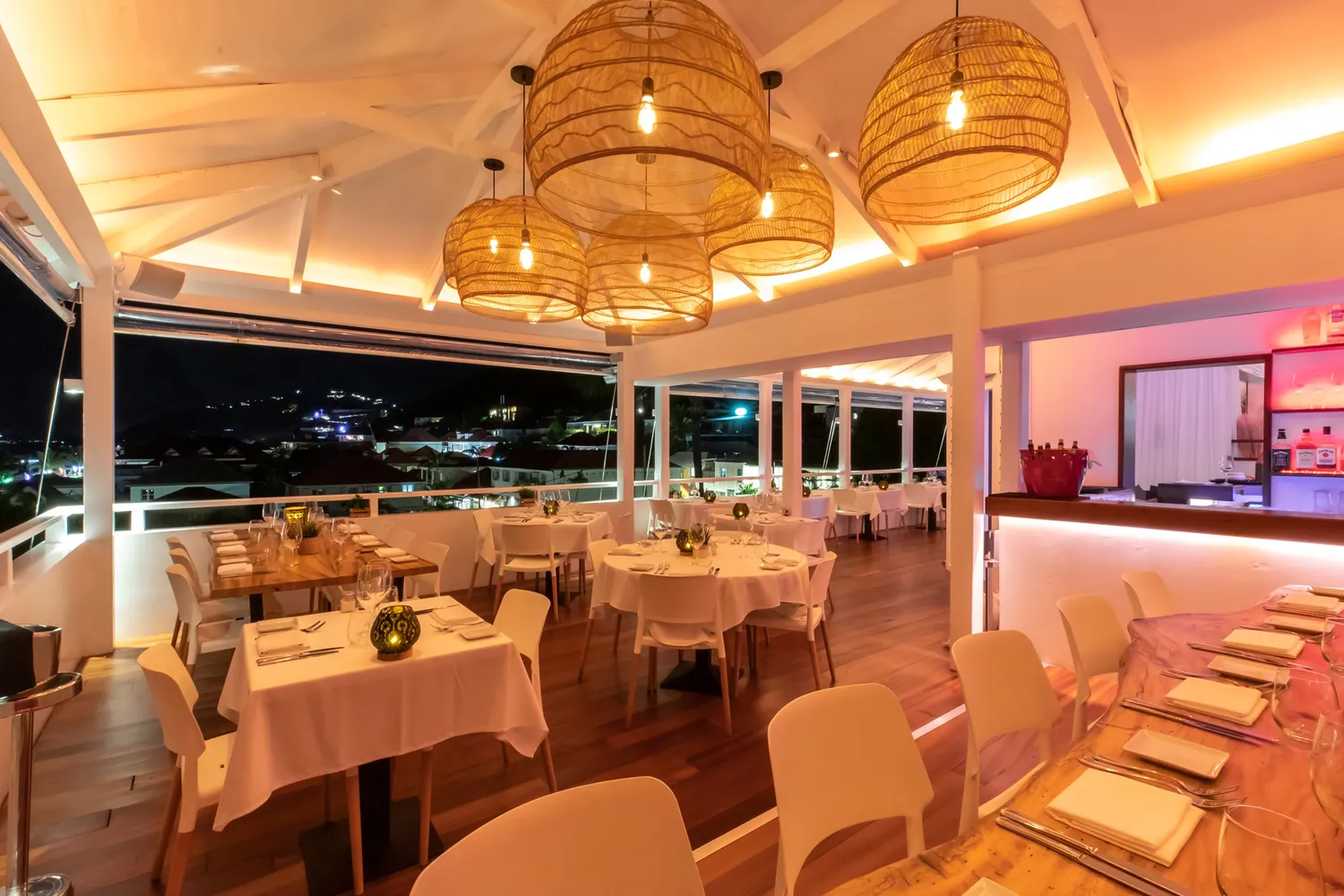 Sky Bar restaurant Saint Barthélémy