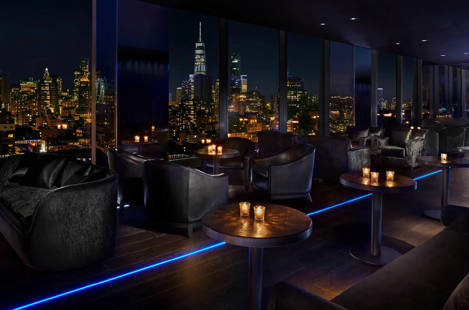 Reservation at Sky Room rooftop NYC The World Keys