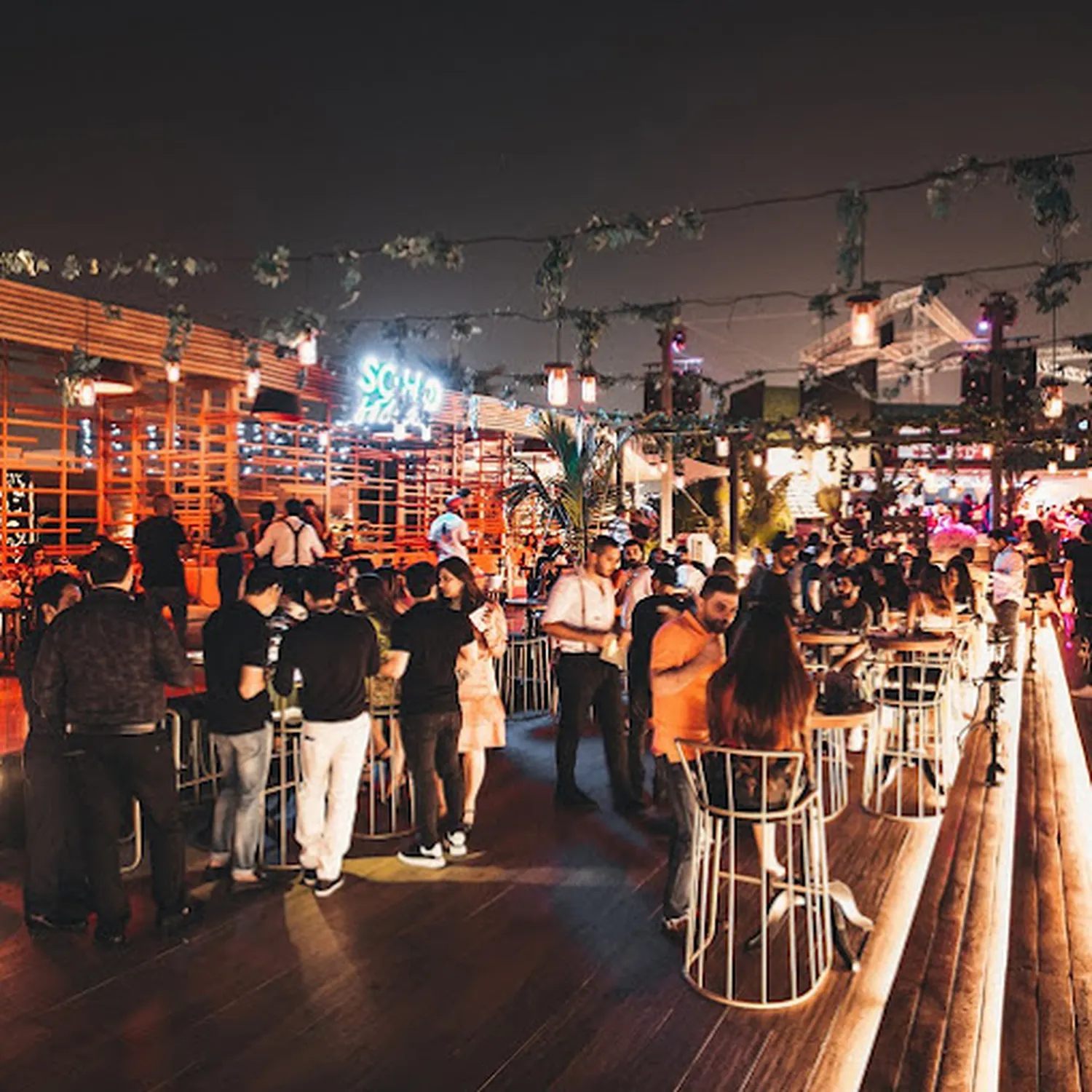 Soho Garden bar Dubaï