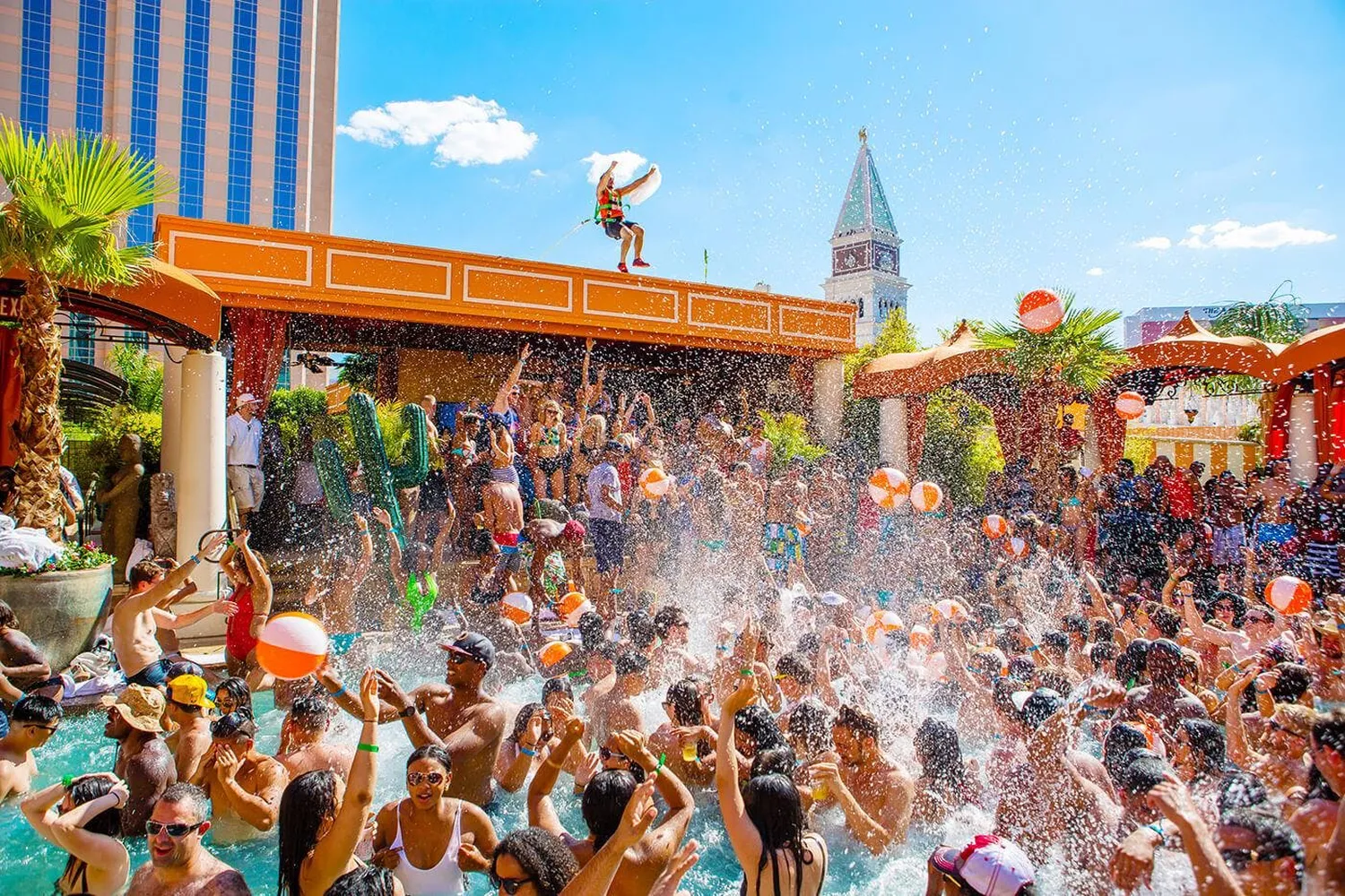 Tao Beach pool party Las Vegas