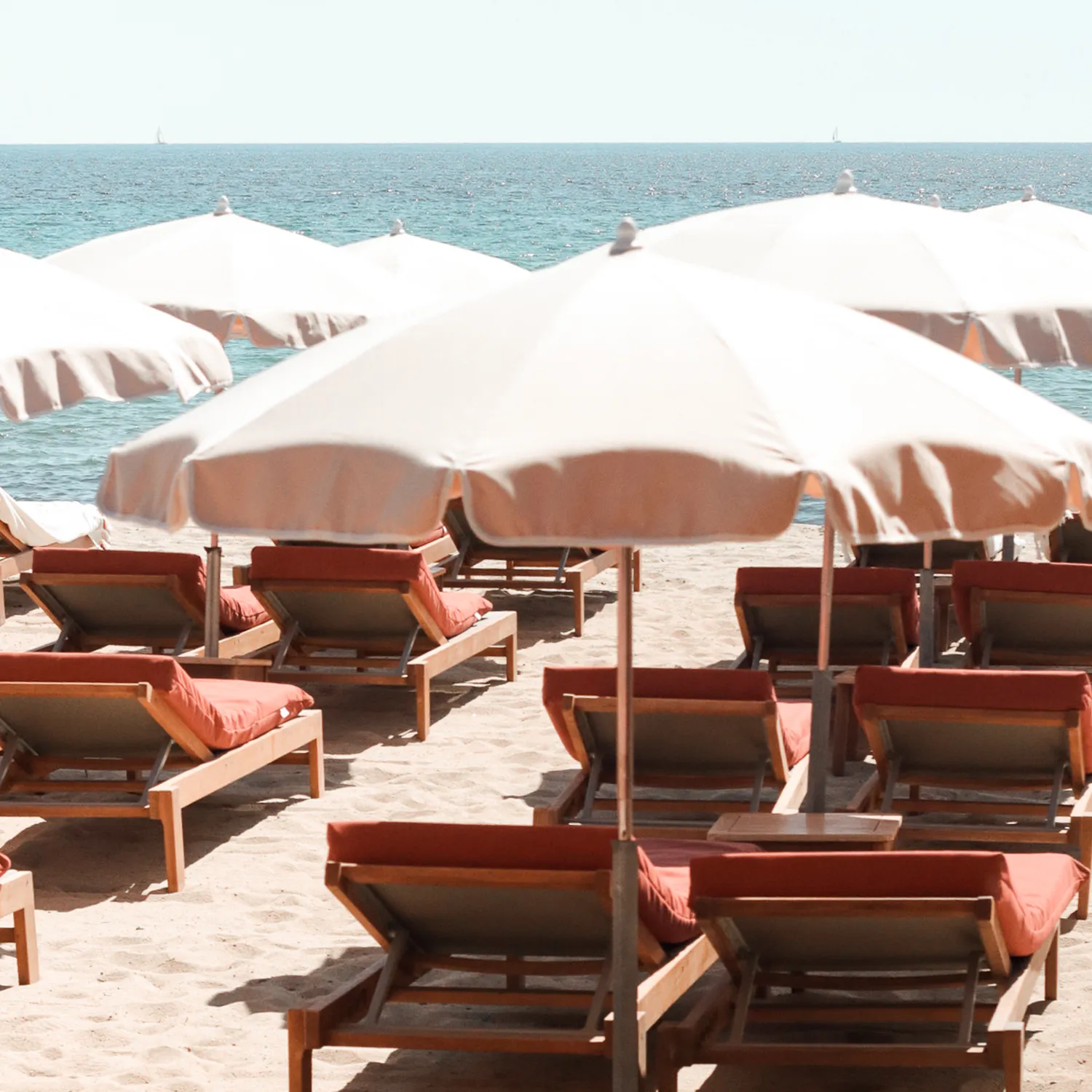 Tiki Beach private beach Saint Tropez