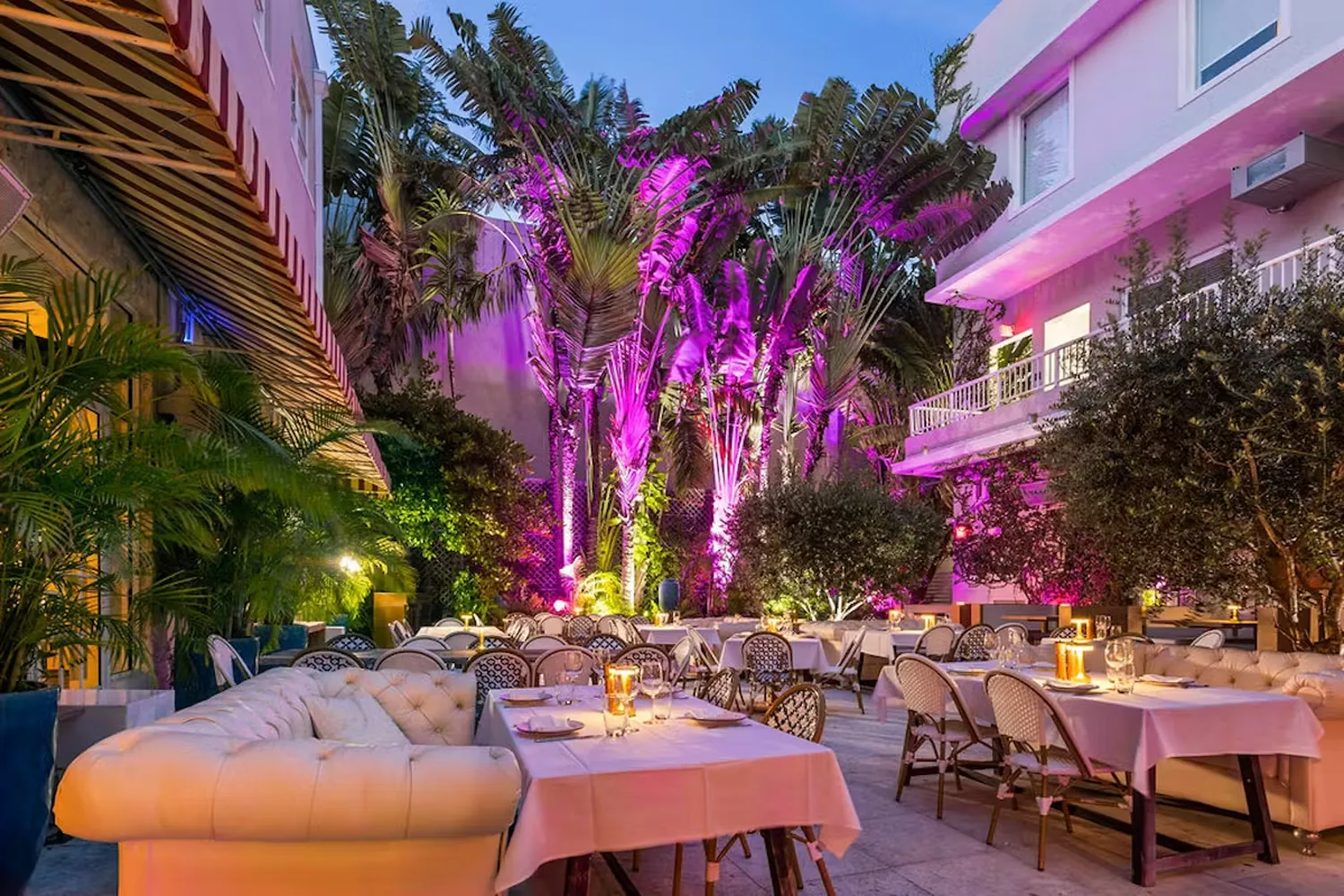 Villa Azur restaurant Miami Beach