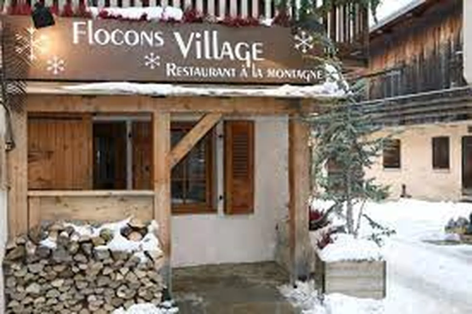 Flocons Village restaurant Megève