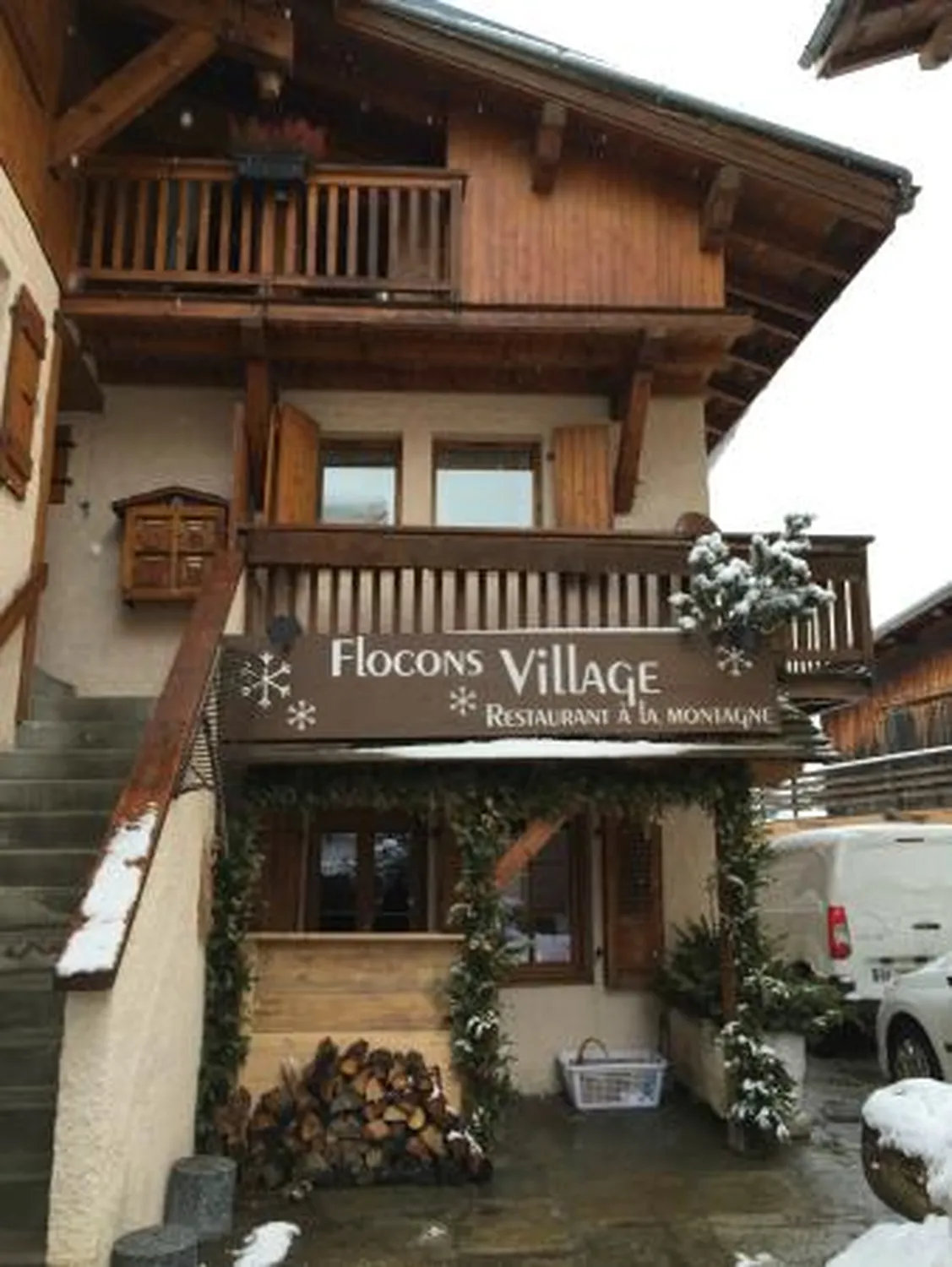 Flocons Village restaurant Megève