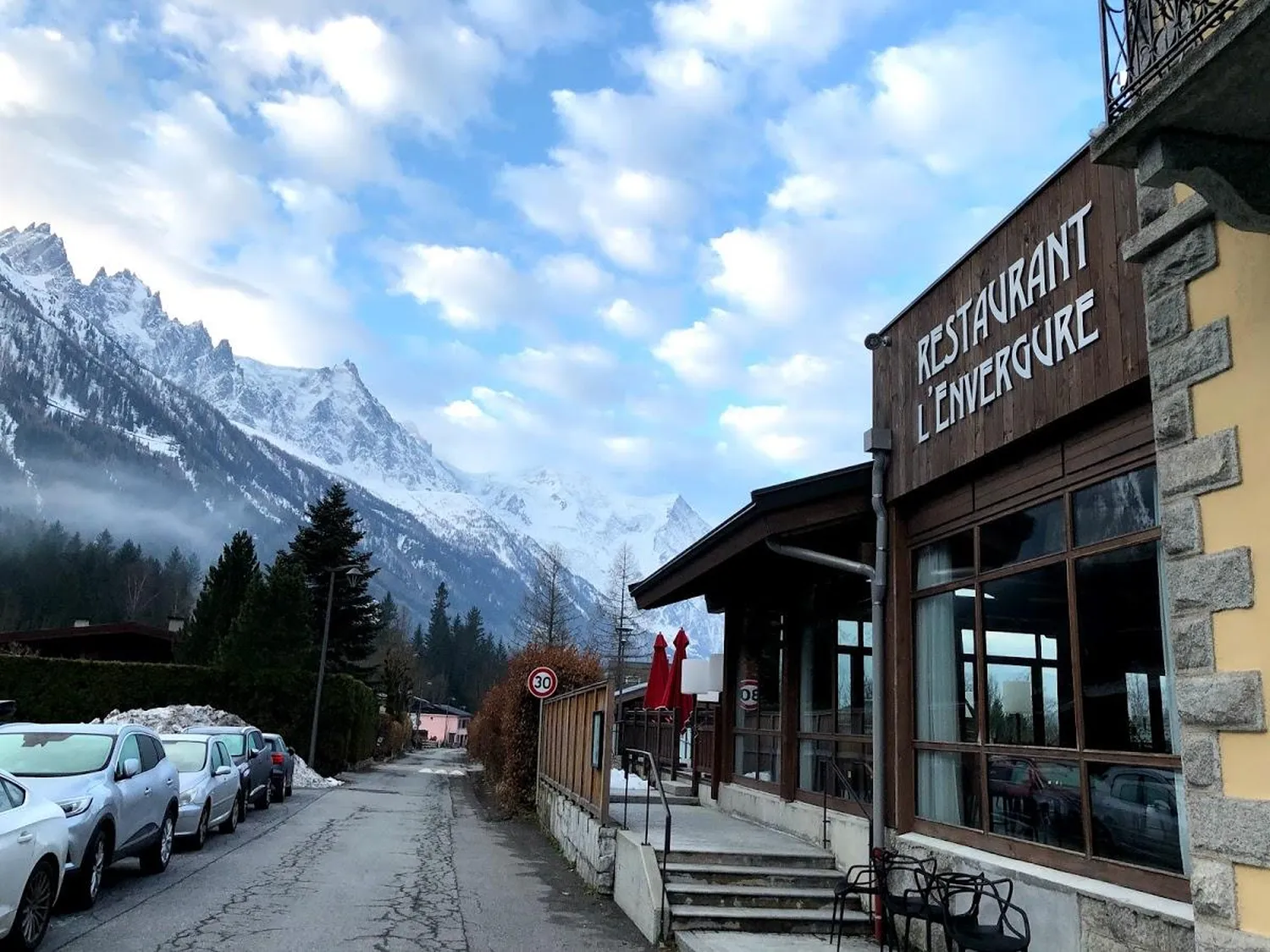 L'Envergure restaurant Chamonix