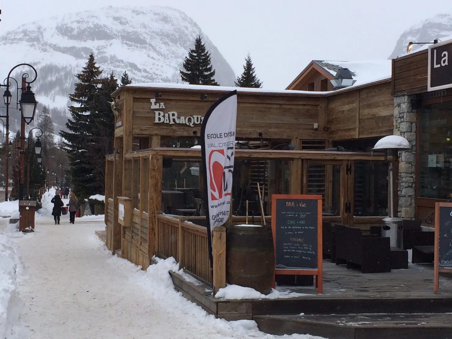 La Baraque restaurant Val d'Isère