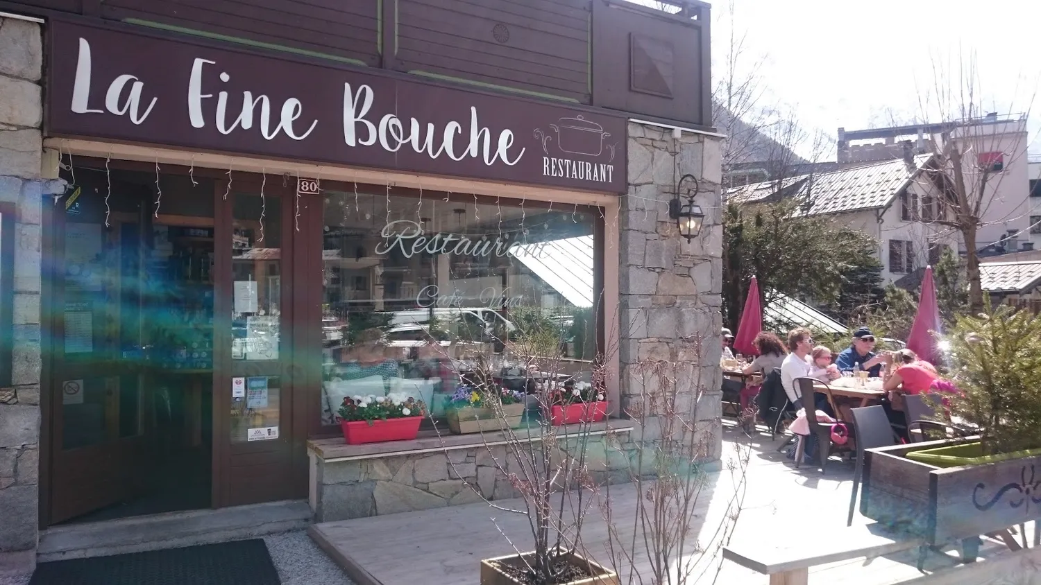 La Fine Bouche restaurant Chamonix