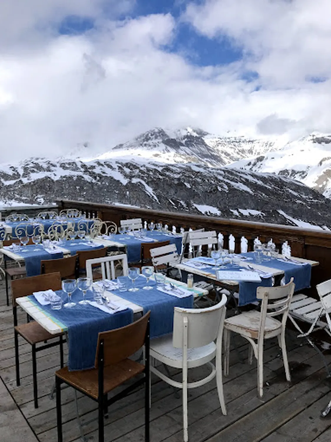 La Folie Douce restaurant Val d'Isère