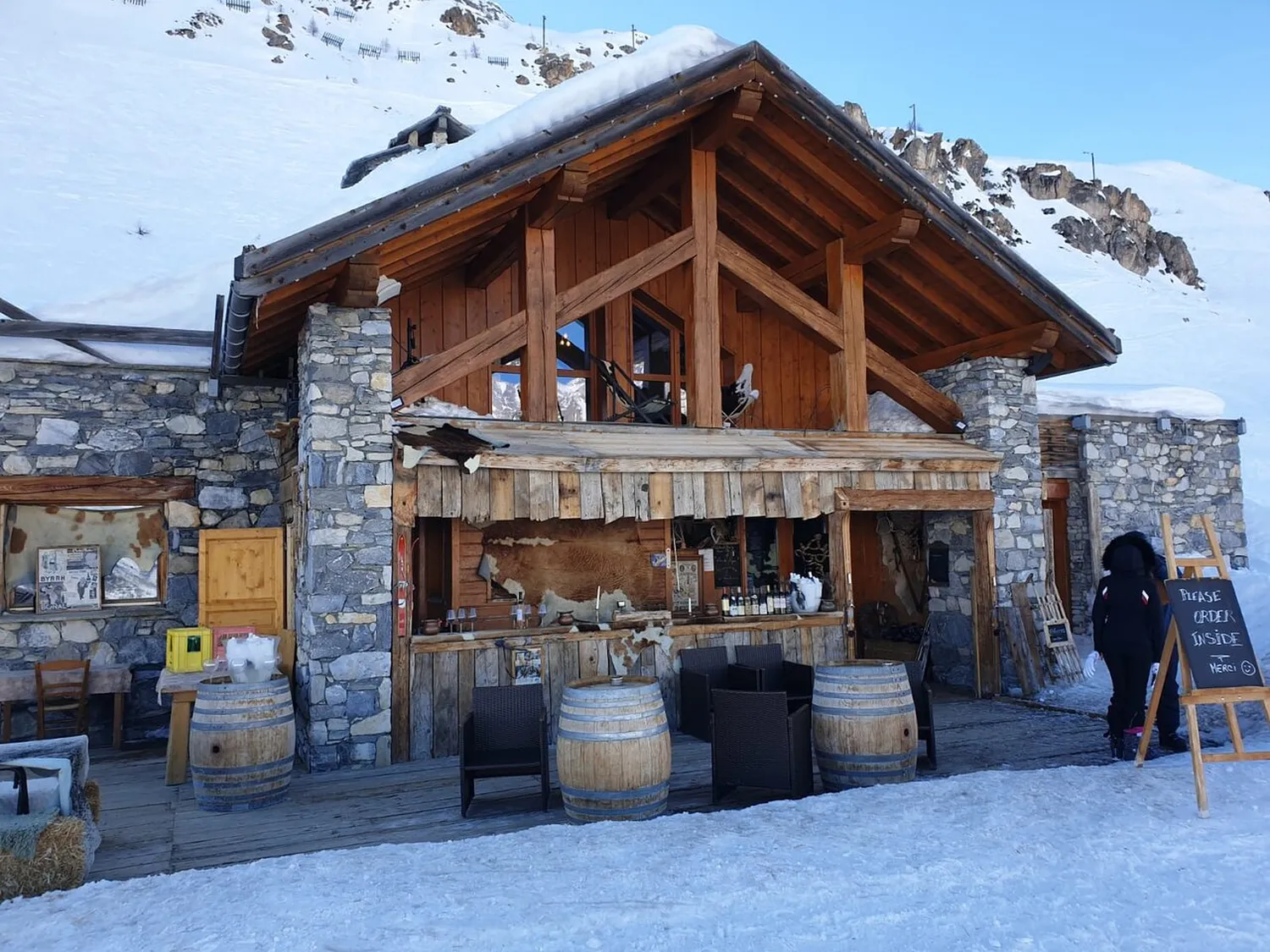 La Peau de Vache restaurant Val d'Isère