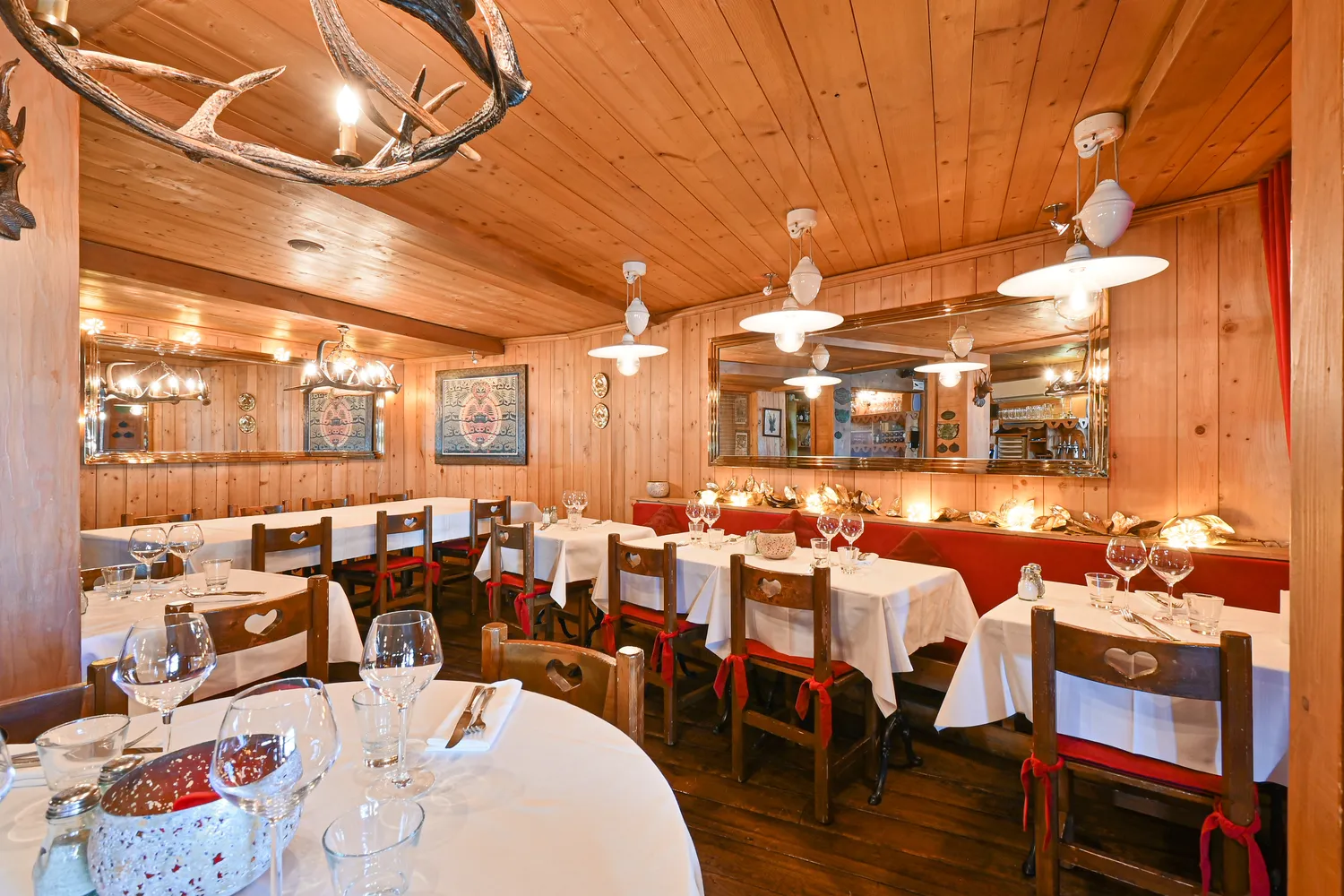 La Table du Trappeur restaurant Megève