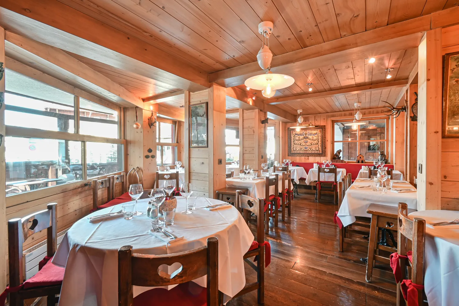 La Table du Trappeur restaurant Megève