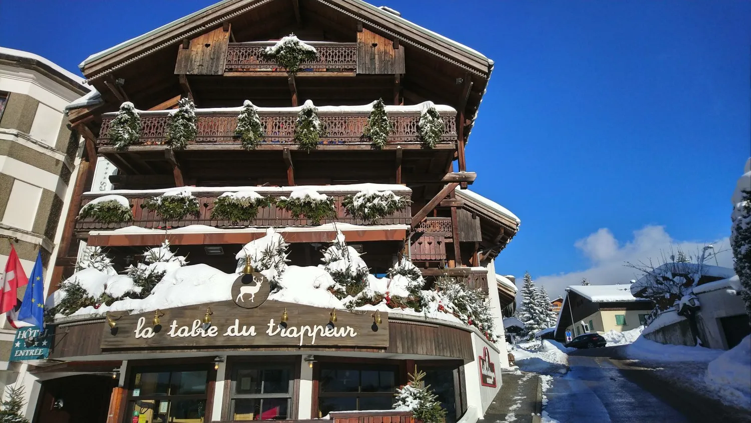 La Table du Trappeur restaurant Megève