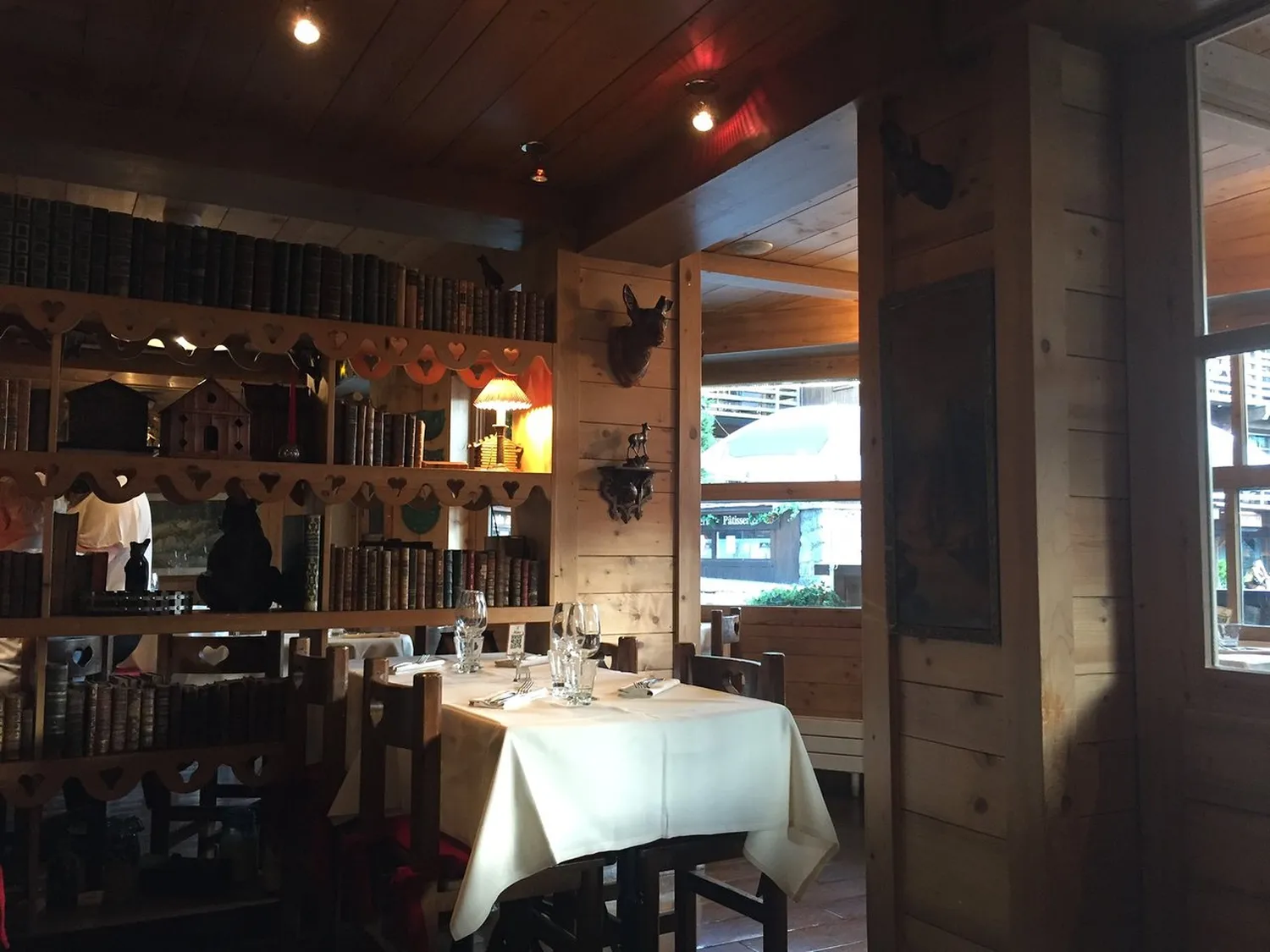 La Table du Trappeur restaurant Megève