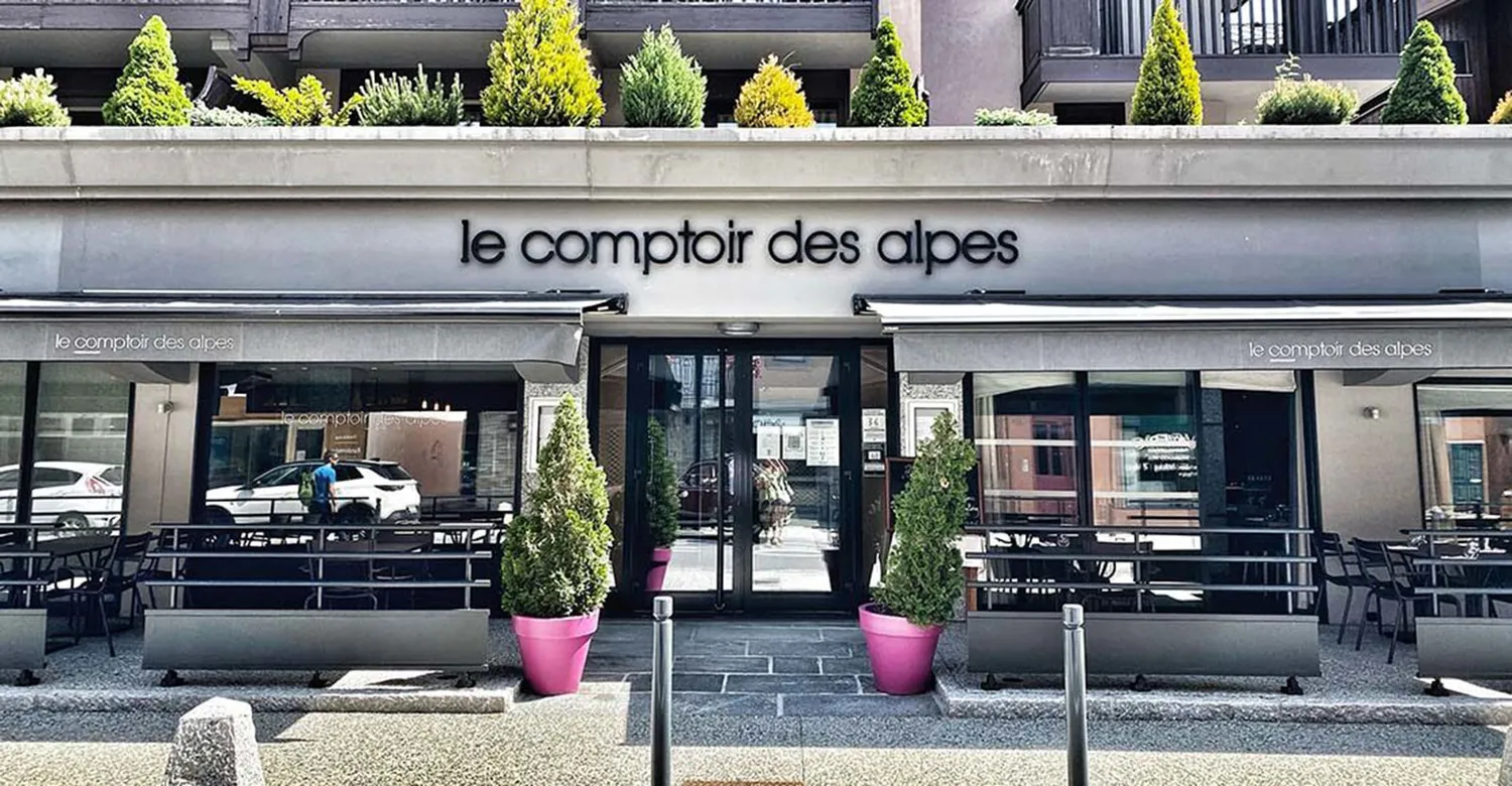 Le Comptoir des Alpes restaurant Chamonix