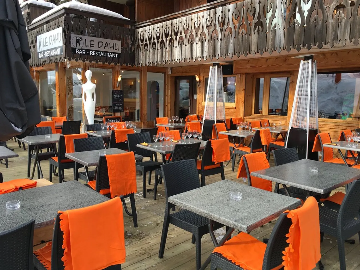 Le Dahu restaurant Megève