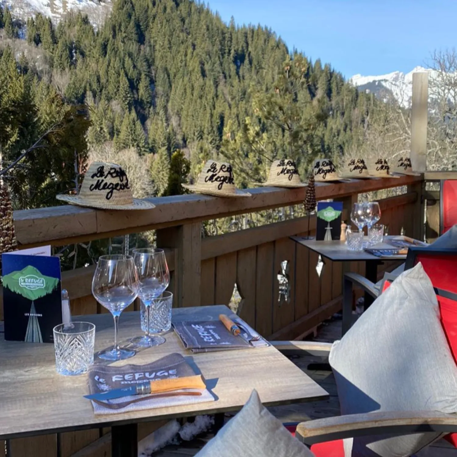 Le Refuge restaurant Megève