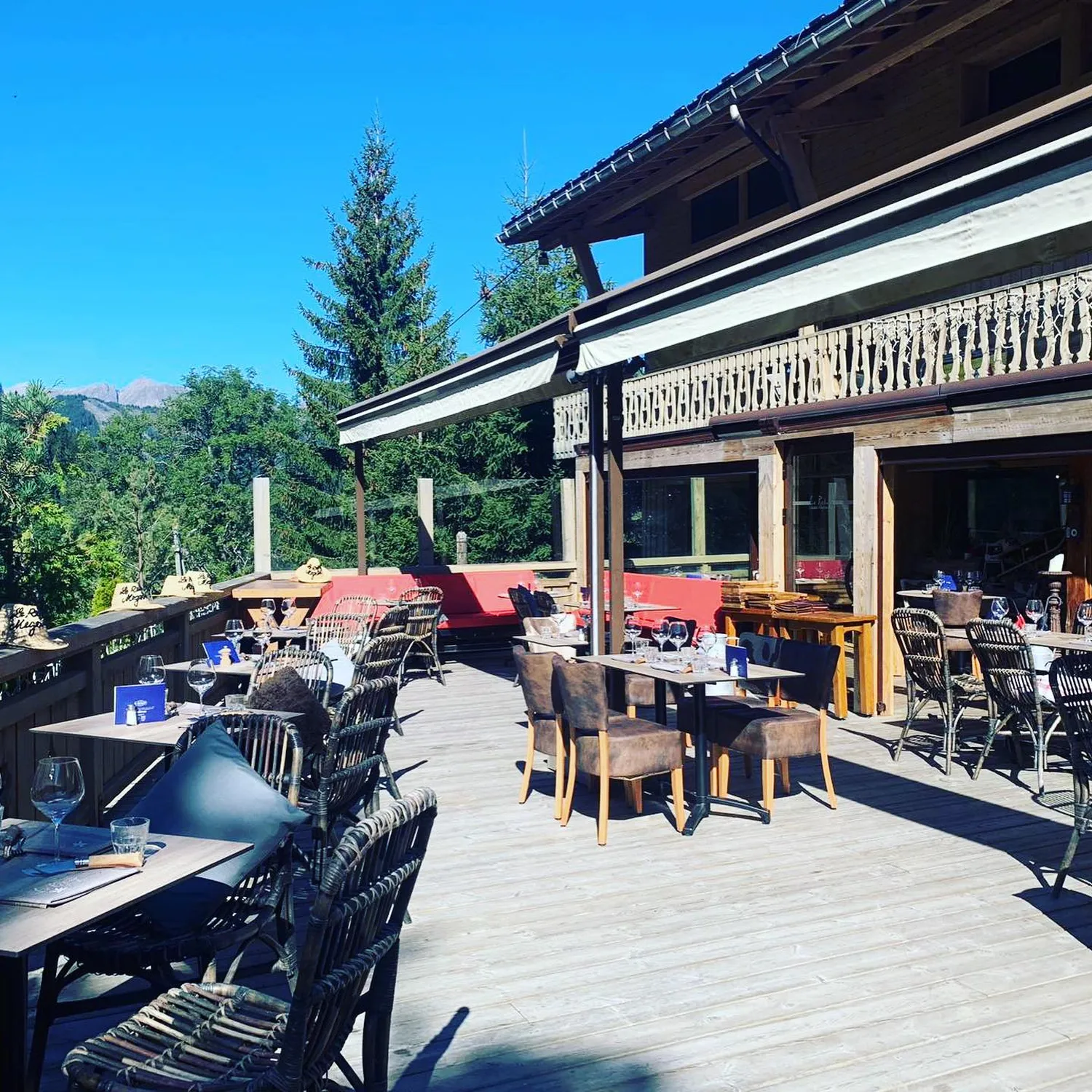 Le Refuge restaurant Megève