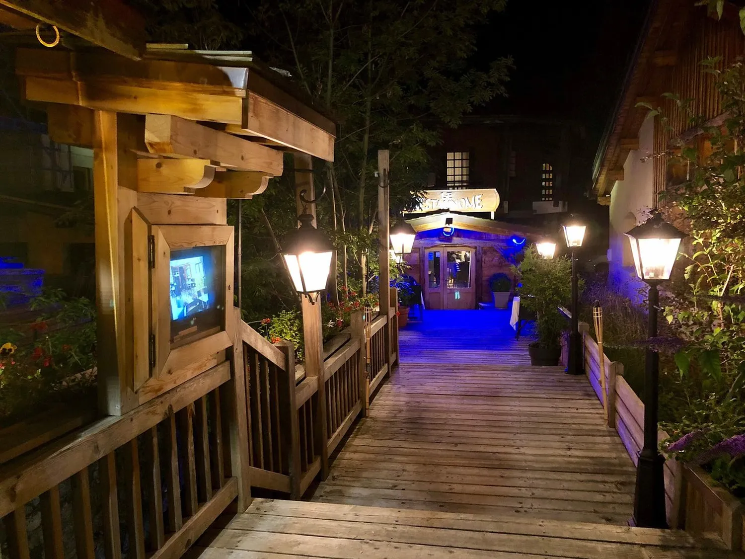 Le Restaunome restaurant Megève