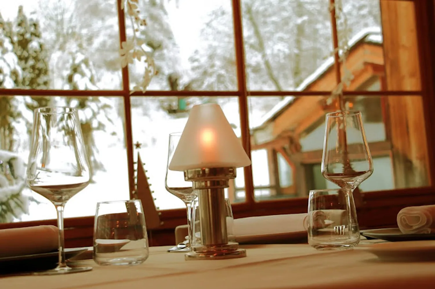 Le Rosebud restaurant Chamonix