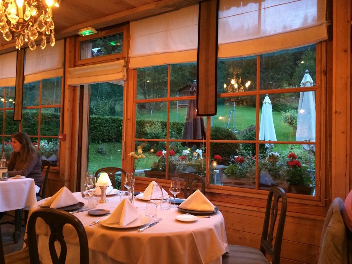 Le Rosebud restaurant Chamonix